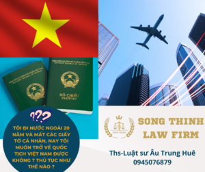 Thủ tục nhập quốc tịch Việt Nam