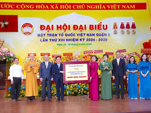 ĐẠI HỘI ĐẠI BIỂU MTTQ VIỆT NAM QUẬN 5 LẦN THỨ XIII, NHIỆM KỲ 2024-2029 THÀNH CÔNG TỐT ĐẸP 4 438239985 451872020544281 7166864887124720229 n