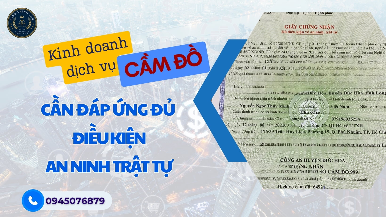 CAM DO CAN DAP UNG DU DIEU KIEN AN NINH TRAT TU