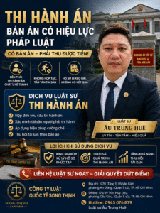 thi hành bản án có hiệu lực pháp luật