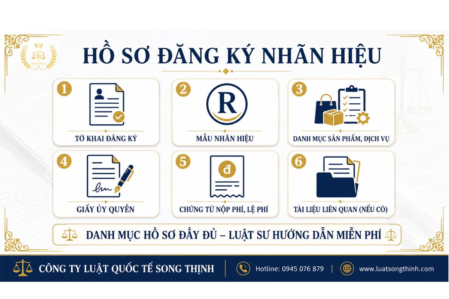 Hồ sơ đăng ký nhãn hiệu cần chuẩn bị gồm những gì? 1 Hồ sơ đăng ký nhãn hiệu cần chuẩn bị đầy đủ
