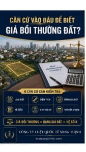 cách tính giá bồi thường đất
