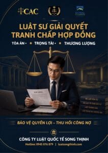Luật sư giải quyết tranh chấp hợp đồng thương mại tại Tòa án và Trọng tài