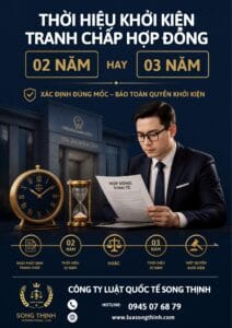 thời hiệu khởi kiện tranh chấp hợp đồng
