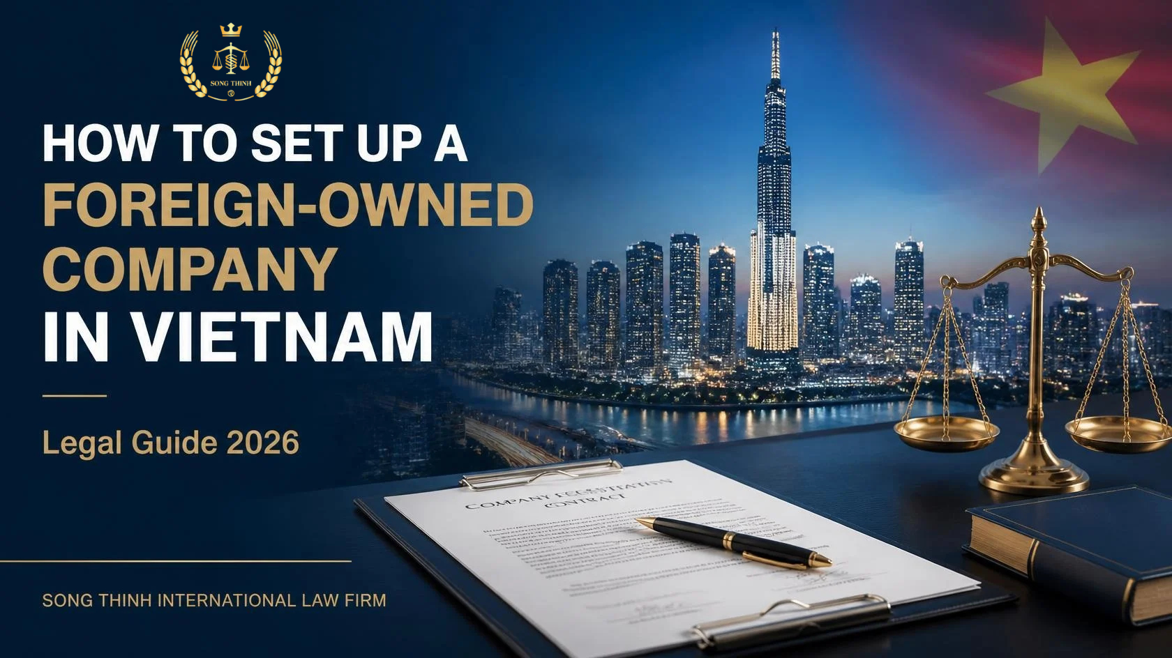 How to Set Up a Foreign-Owned Company in Vietnam (2026) 1 how to set up foreign owned company vietnam 2026